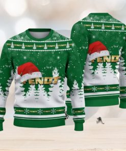 Fendt Logo Wearing Santa Hat Christmas Gift Ugly Christmas Sweater Christmas Gift Ideas