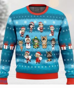 Festive Haikyuu Ugly Christmas Sweater Gift For Men And Women