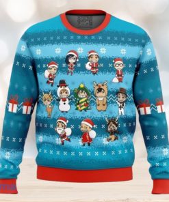 Festive Haikyuu Ugly Christmas Sweater Gift For Men And Women