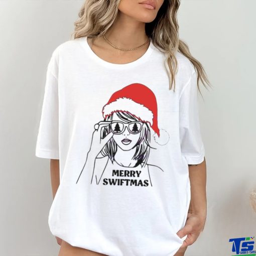 Festive Merry Swiftmas Glass Christmas Tree 2023 T shirt