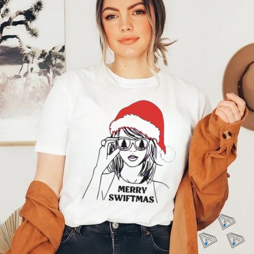 Festive Merry Swiftmas Glass Christmas Tree 2023 T shirt