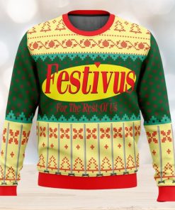 Festivus For The Rest Of Us Ugly Christmas Sweater 3D All Over Printed Christmas Sweater