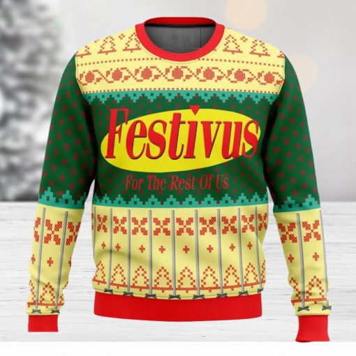 Festivus For The Rest Of Us Ugly Christmas Sweater 3D All Over Printed Christmas Sweater