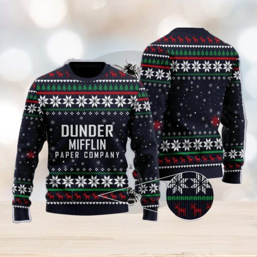 Fictional Company Quotes 3D All Over Printed TV Series Ugly Christmas Sweater Gift For Men Women