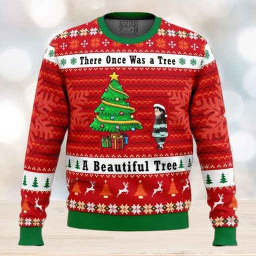 Fire Force A Beautiful Tree Ugly Christmas Sweater