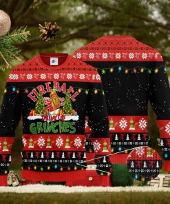 Fireball Drink Up Grinches 3D Ugly Christmas Sweater Unisex Sweater Christmas Gift