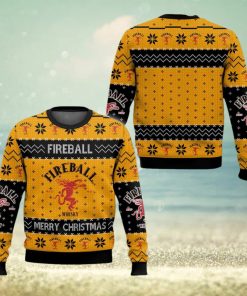 Fireball New Christmas Knitted 3D Sweater For Men And Women