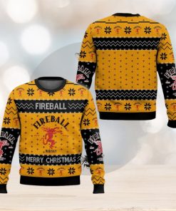 Fireball New Christmas Knitted 3D Sweater For Men And Women