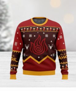 Firebenders Fire Nation Avatar Ugly Christmas Sweaters Impressive Gift For Men And Women