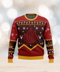 Firebenders Fire Nation Avatar Ugly Christmas Sweaters Impressive Gift For Men And Women