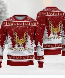 Firebird Pontiac Logo Wearing Santa Hat Christmas Gift Ugly Christmas Sweater Christmas Gift Ideas