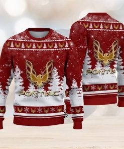 Firebird Pontiac Logo Wearing Santa Hat Christmas Gift Ugly Christmas Sweater Christmas Gift Ideas