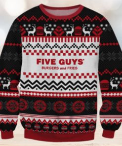 Five Guys Ugly Sweater