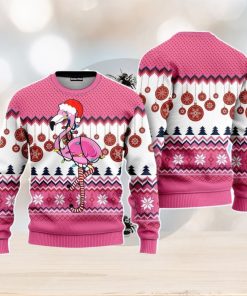 Flamingo Christmas Unisex Ugly Sweater