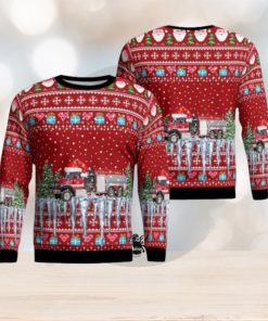 Florida, Flagler County Fire Rescue Christmas Ugly Sweater