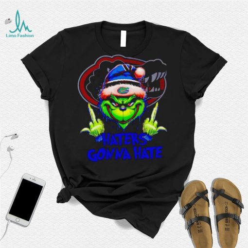 Florida Gators Grinch middle finger haters gonna hate shirt