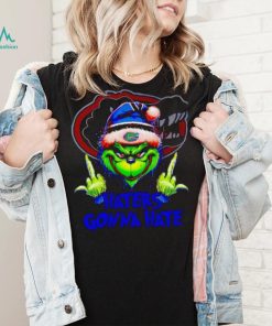 Florida Gators Grinch middle finger haters gonna hate shirt