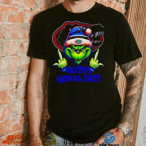 Florida Gators Grinch middle finger haters gonna hate shirt