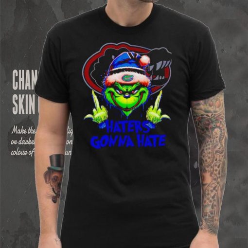 Florida Gators Grinch middle finger haters gonna hate shirt