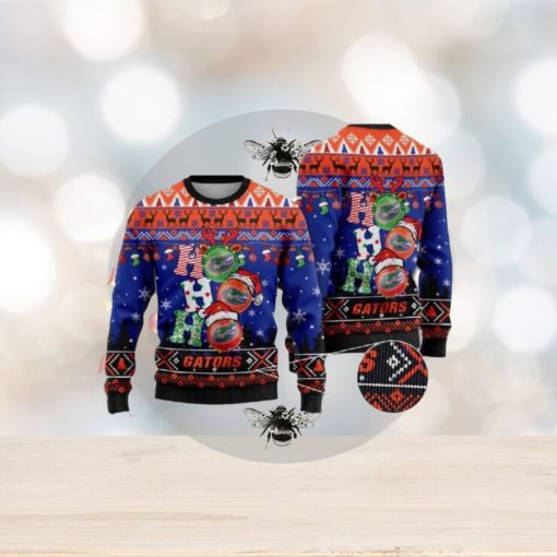 Florida Gators Ho Ho Ho 3D Print Christmas Wool Sweater For Men And Women Gift Christmas