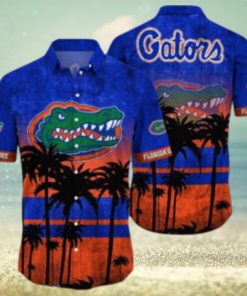 Florida Gators Logo Coconut Tropical Hawaiian Shirt Beach Gift For Fans
