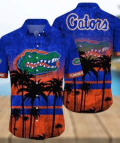 Florida Gators Logo Coconut Tropical Hawaiian Shirt Beach Gift For Fans