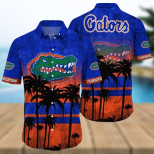 Florida Gators Logo Coconut Tropical Hawaiian Shirt Beach Gift For Fans
