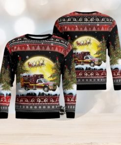 Florida, Highlands County Fire Rescue Christmas Ugly Sweater