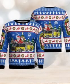 Florida, Hillsborough County Fire Department Christmas Ugly Sweater