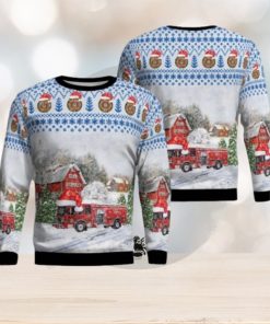 Florida, Jacksonville Fire And Rescue Department Christmas Ugly Sweater