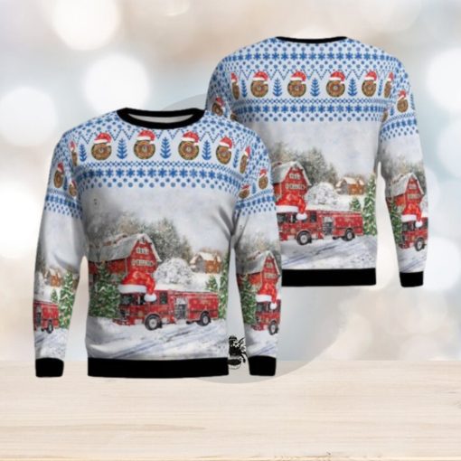 Florida, Jacksonville Fire And Rescue Department Christmas Ugly Sweater