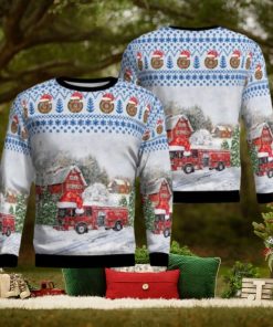 Florida, Jacksonville Fire And Rescue Department Christmas Ugly Sweater