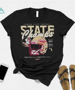 Florida State Seminoles 2023 State Champs Back To Back Helmet shirt