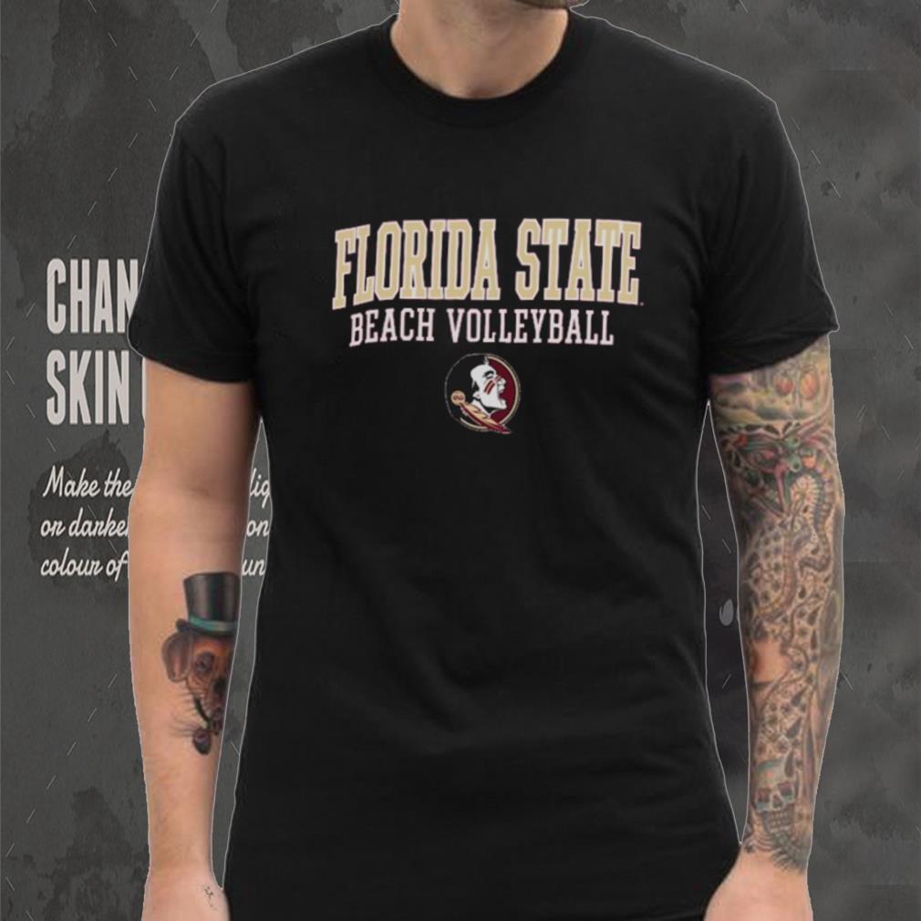Florida State Seminoles Champion Stacked Beach Volleyball T Shirt Florida State Seminoles Champion Stacked Beach Volleyball T Shirt