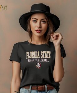 Florida State Seminoles Champion Stacked Beach Volleyball T Shirt