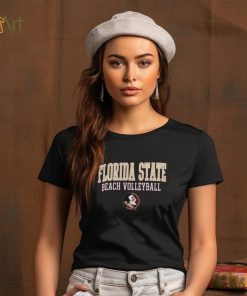 Florida State Seminoles Champion Stacked Beach Volleyball T Shirt