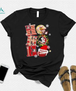 Florida State Seminoles NCAA ho ho ho Christmas shirt, hoodie, sweater, long sleeve and tank top Florida State Seminoles NCAA ho ho ho Christmas shirt