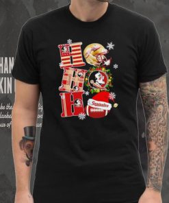Florida State Seminoles NCAA ho ho ho Christmas shirt, hoodie, sweater, long sleeve and tank top Florida State Seminoles NCAA ho ho ho Christmas shirt