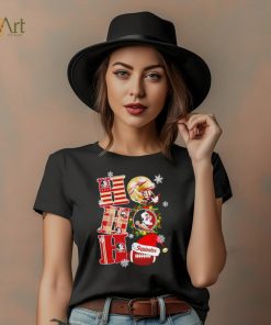 Florida State Seminoles NCAA ho ho ho Christmas shirt, hoodie, sweater, long sleeve and tank top Florida State Seminoles NCAA ho ho ho Christmas shirt