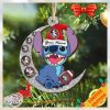 Florida State Seminoles Stitch Christmas Ornament NCAA And Stitch With Moon Ornament