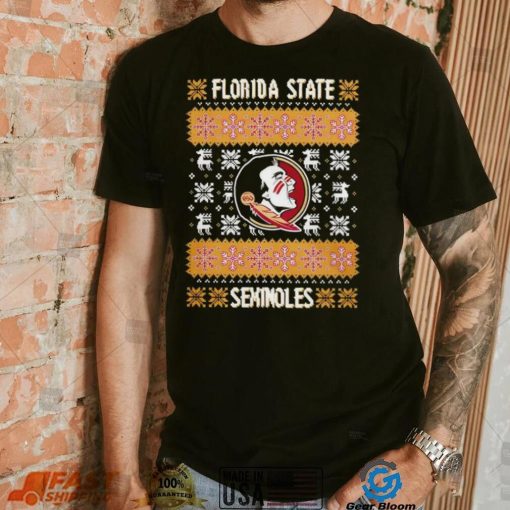 Florida State Seminoles logo ugly Christmas Classic T shirt