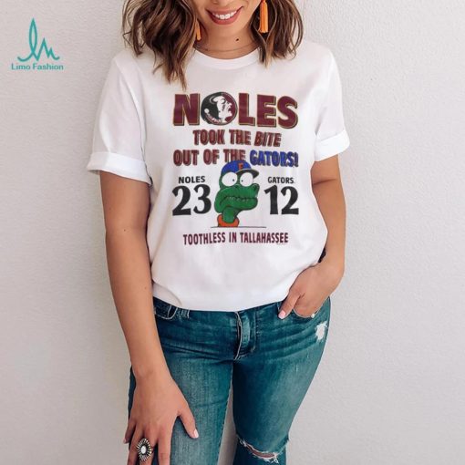 Florida State Seminoles took the bite out of the Florida Gators toothless in Tallahassee shirt