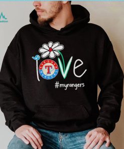 Flower bird love my Rangers shirt
