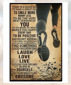 Follow Your Dreams And Believe In Yourself Vertical Poster
