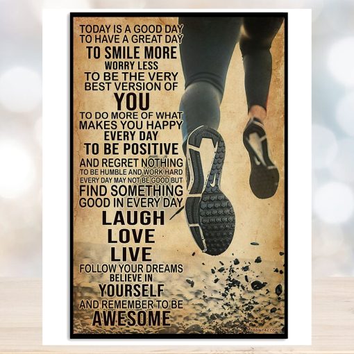 Follow Your Dreams And Believe In Yourself Vertical Poster