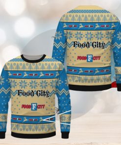 Food City Ugly Christmas Sweater, Xmas Gift Ideas For Fans