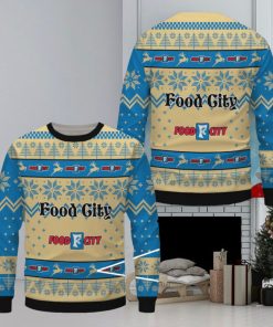 Food City Ugly Christmas Sweater, Xmas Gift Ideas For Fans