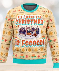 Food Wars Culinary Academy Ugly Christmas Sweater 3D All Over Printed Christmas Sweater