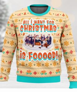 Food Wars Culinary Academy Ugly Christmas Sweater 3D All Over Printed Christmas Sweater