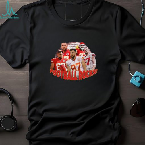 Football Rocks Crewneck Tshirt
